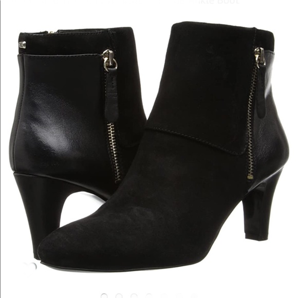 Bandolino Shoes - Suede & Leather Ankle Boot